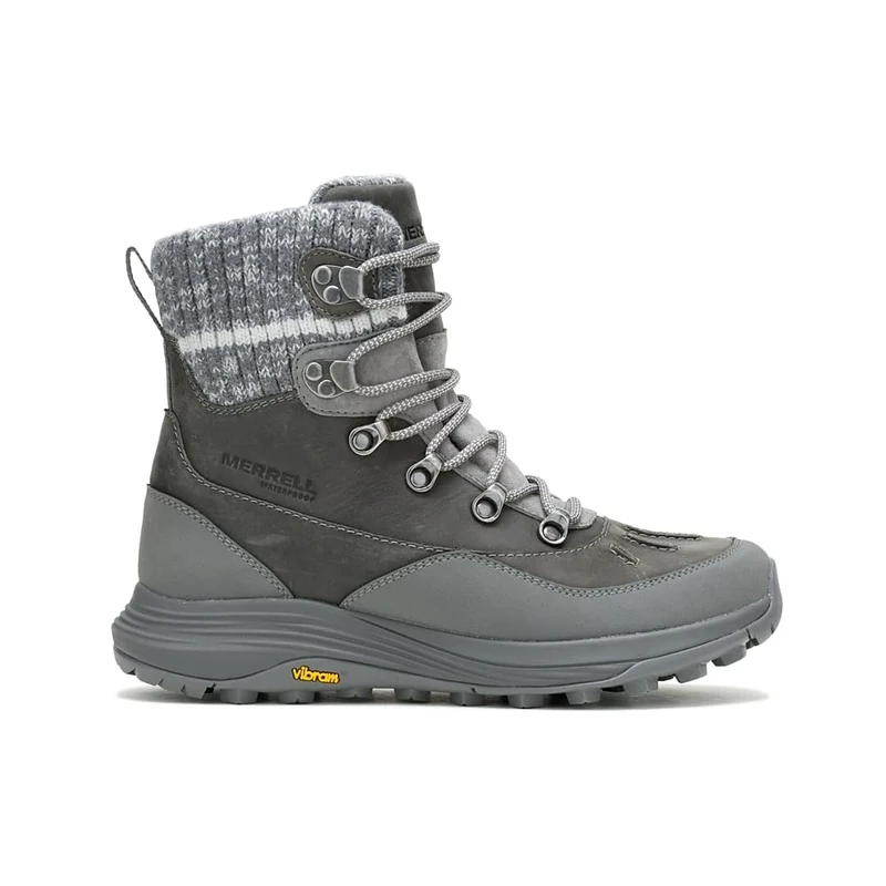 Merrell Women's Siren 4 Thermo Mid Zip Waterproof Walking Boot, Charcoal, UK 4.5