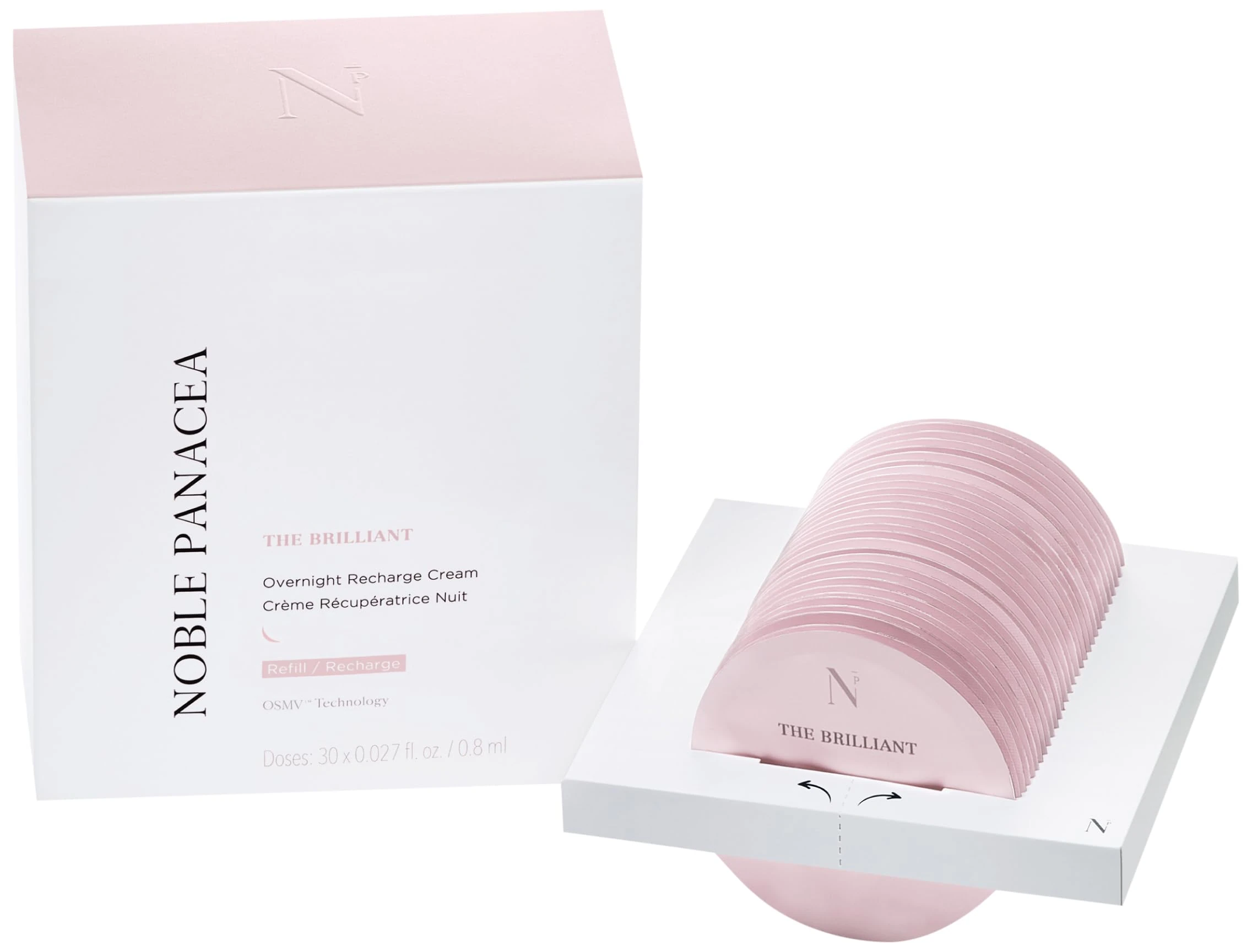 The Brilliant Overnight Recharge Cream Refill, 24ml