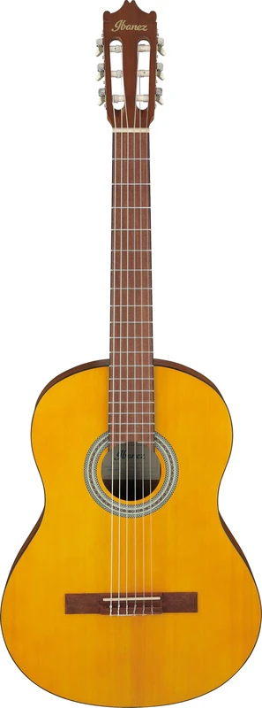 Ibanez GA3-OAM Open Pore Amber Classical Acoustic Guitar – Full-Size Classical Body, Spruce Laminated Top, Meranti Back & Sides, Nandu Fingerboard, 19-Fret, 52mm Nut