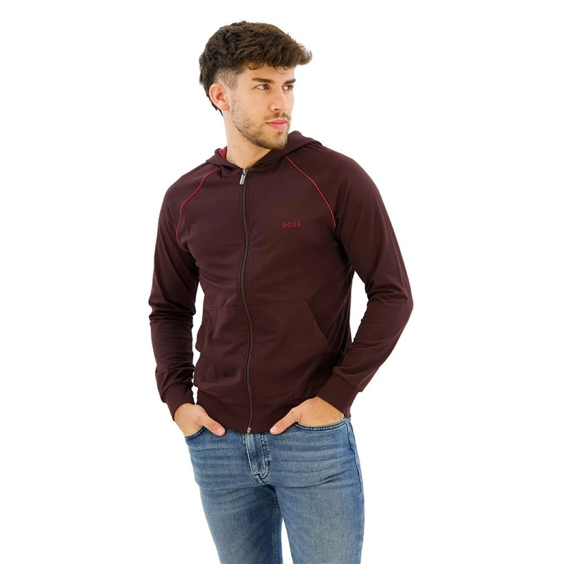 BOSS Men's Mix&Match Jacket H Loungewear, Open Red642, XS