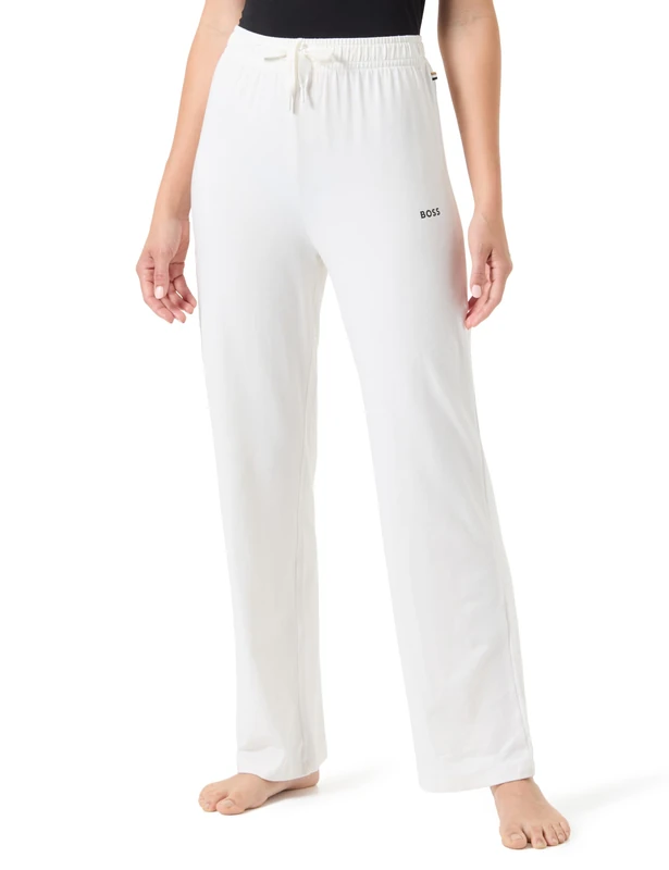 BOSS Women's CI Pyjama Pant, Open White119, XL