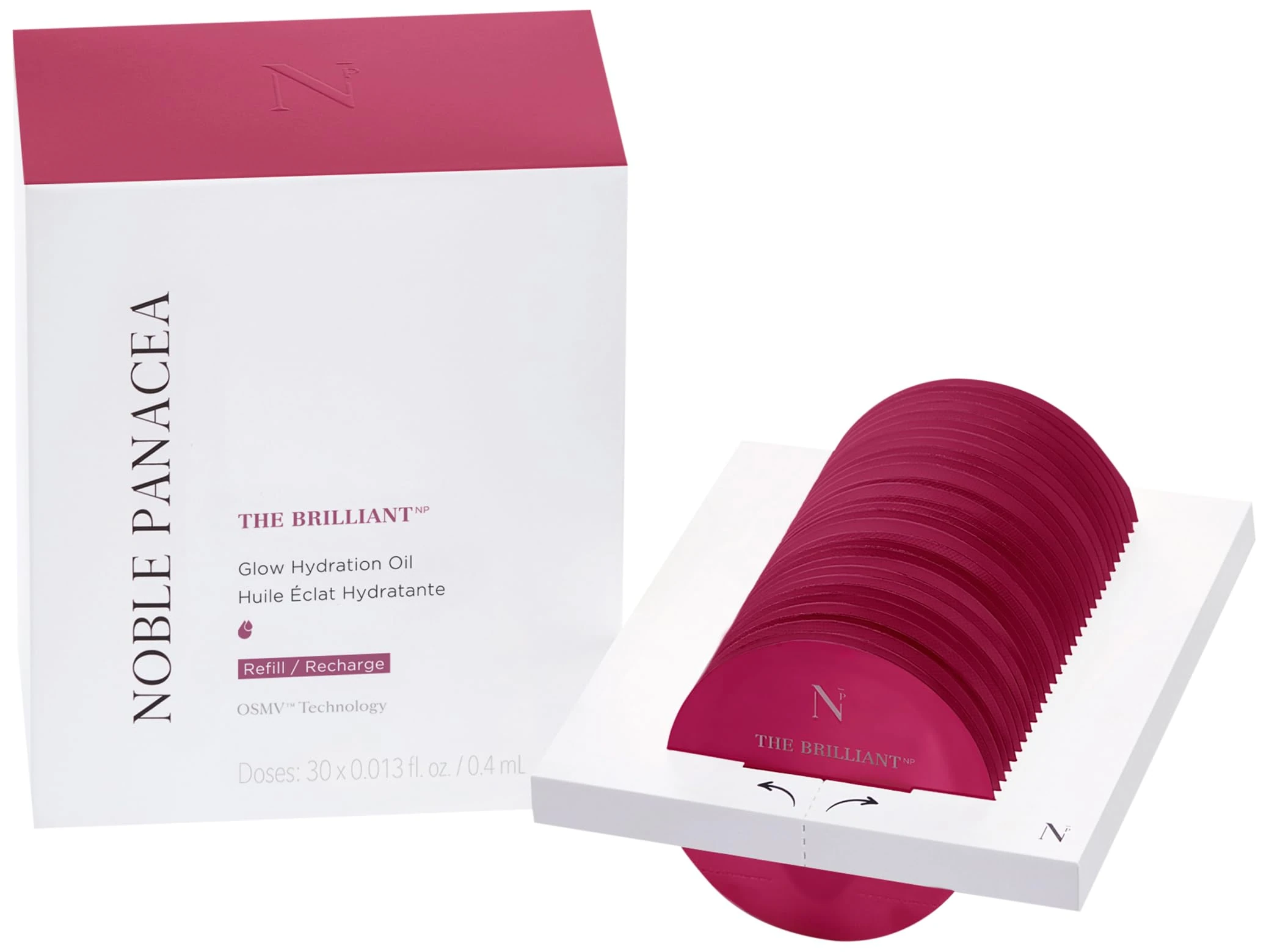 Noble Panacea, The Brilliant Glow Hydration Oil, Refill