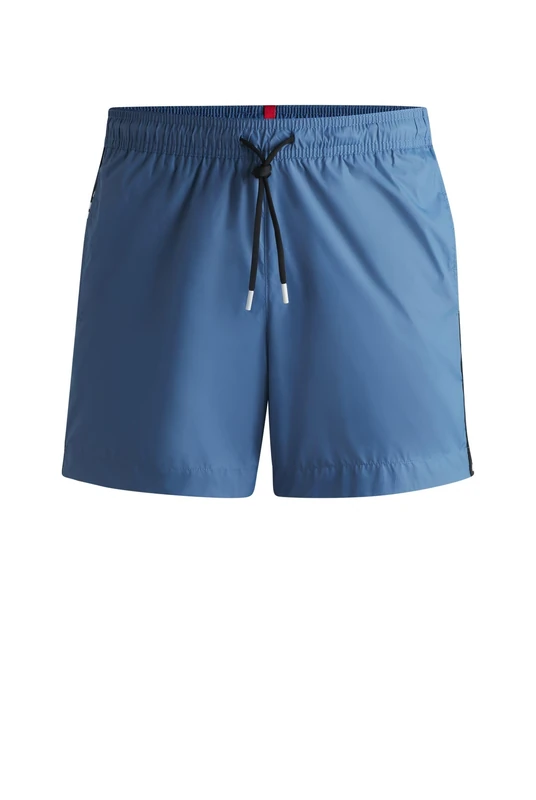 HUGO Men's FAB Swim Short, Medium Blue427,