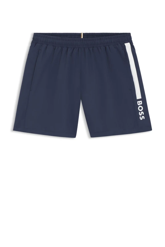 BOSS Mens NOS Swim Shorts Navy M