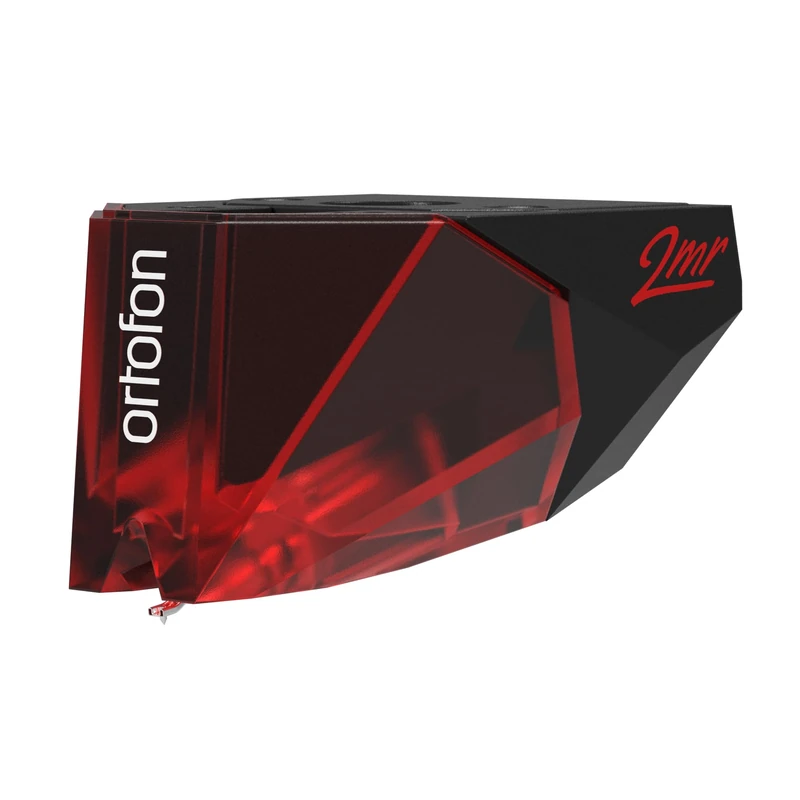 Ortofon 2MR Red - Moving Magnet Cartridge | Elliptical Diamond | Reduced height especially for turntables without VTA adjustment | Allrounder