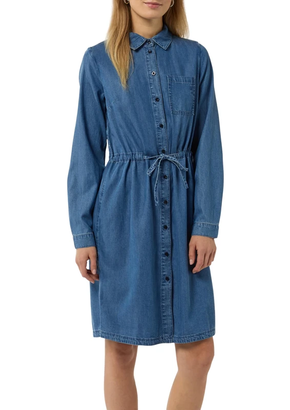 comma Midi Denim Dress, 55Y7, 12