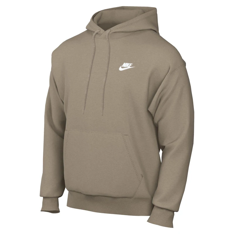 Nike BV2654-247 Sportswear Club Fleece Sweatshirt Men's KHAKI/KHAKI/WHITE Size L