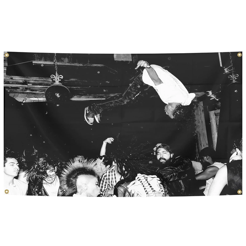 BYADKOA Playboi Carti The Lighted Album Cover Flag Banner Aesthetic Decorative Durable Man Cave Tapestry with 4 Brass Grommets 90x150cm Suitable for Indoor Outdoor