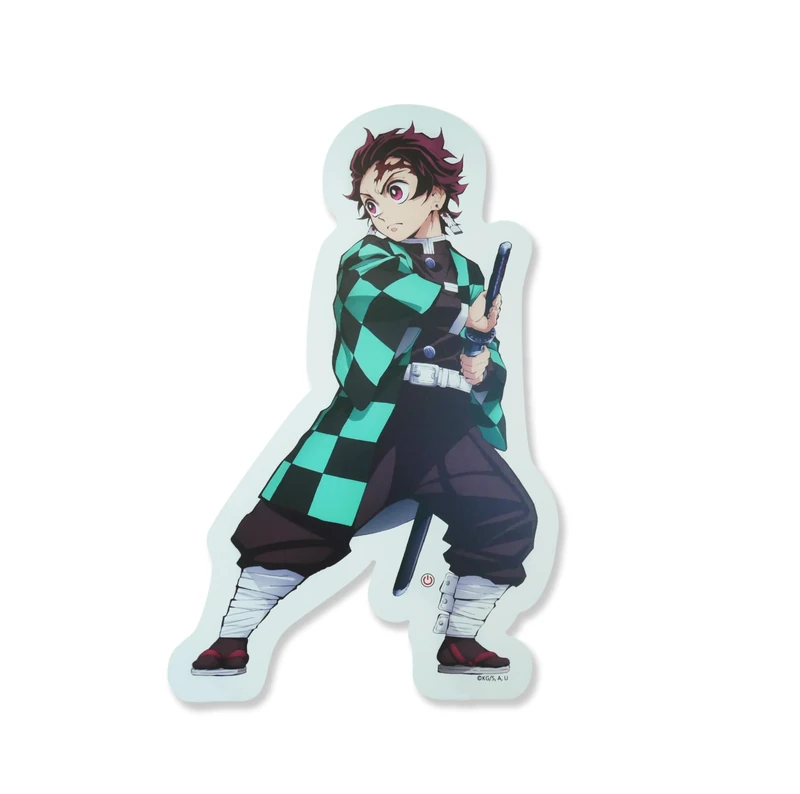 TEKNOFUN - Demon Slayer License - TANJIRO LED Neon Wall Light 40 CM - Light decoration - USB-C (cable included) - Comes with 2 supports - White, Brown, Green, Black - For Children - 811750