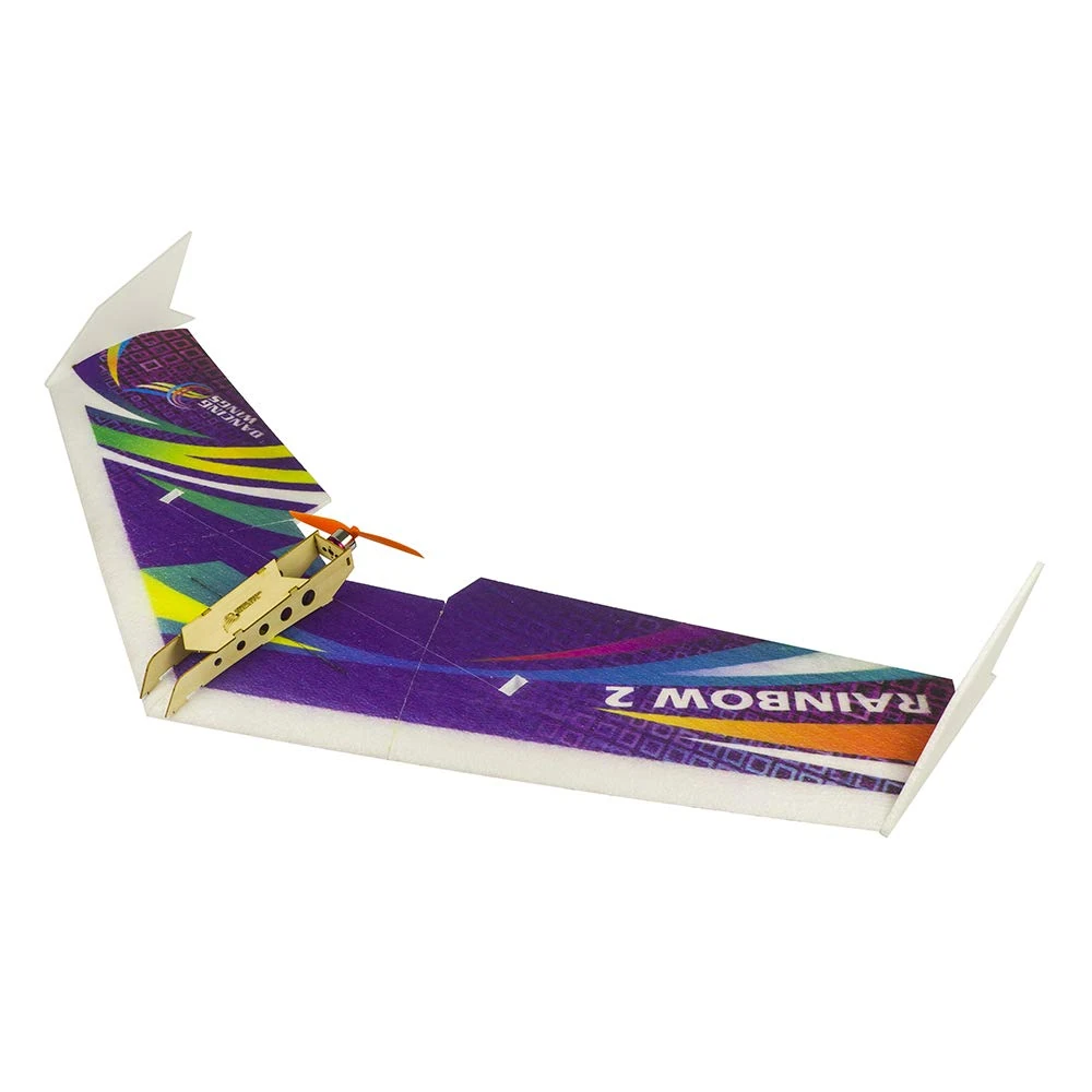 DW Hobby RC Aeroplane 1000mm Rainbow Flying wing II EPP Foamy plane Model Training Airplane KIT (E0604-L10)