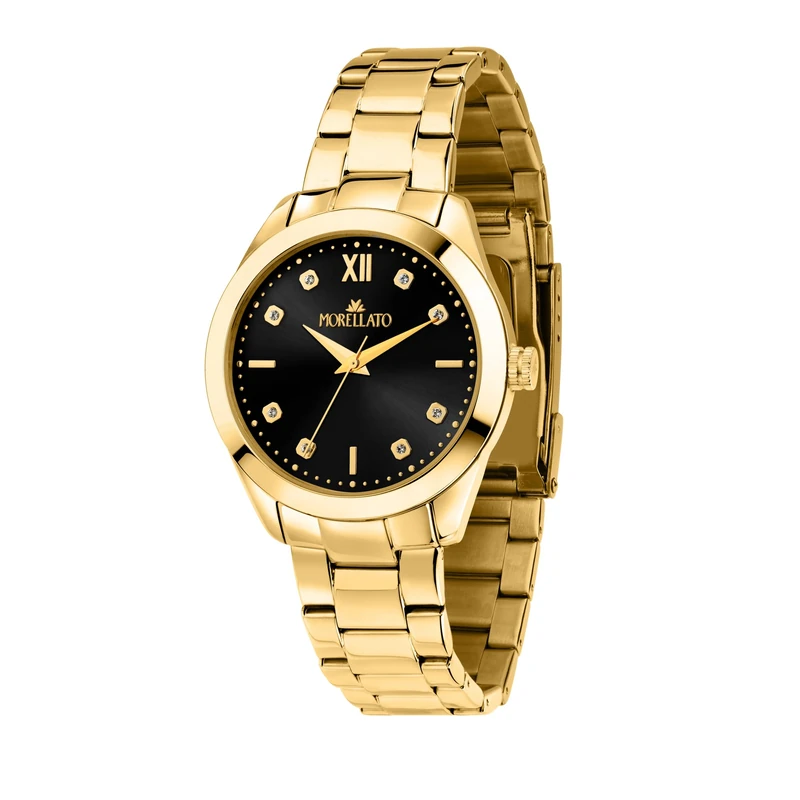 Morellato Women's Analogue Quartz Watch with Stainless Steel Strap 8056783047963, Gold