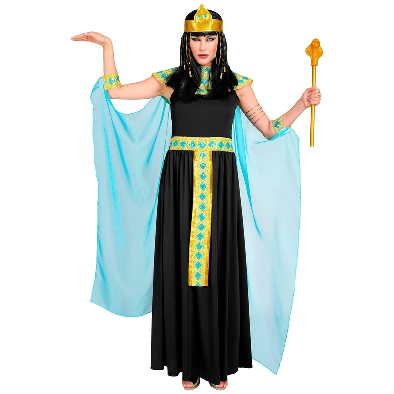 Widmann W MILANO Party Fashion - Cleopatra Dress Egyptian Queen Fancy Dress Costumes