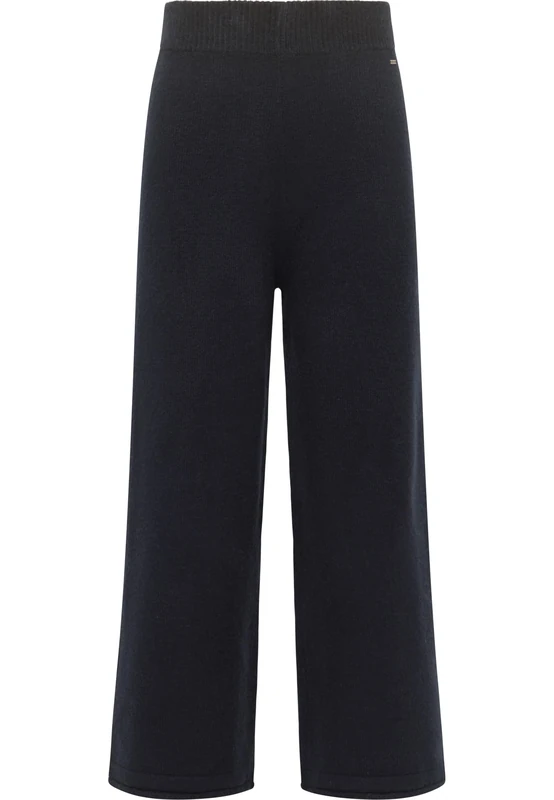 DreiMaster 39420065 Women's Knitted Trousers, Navy, XS