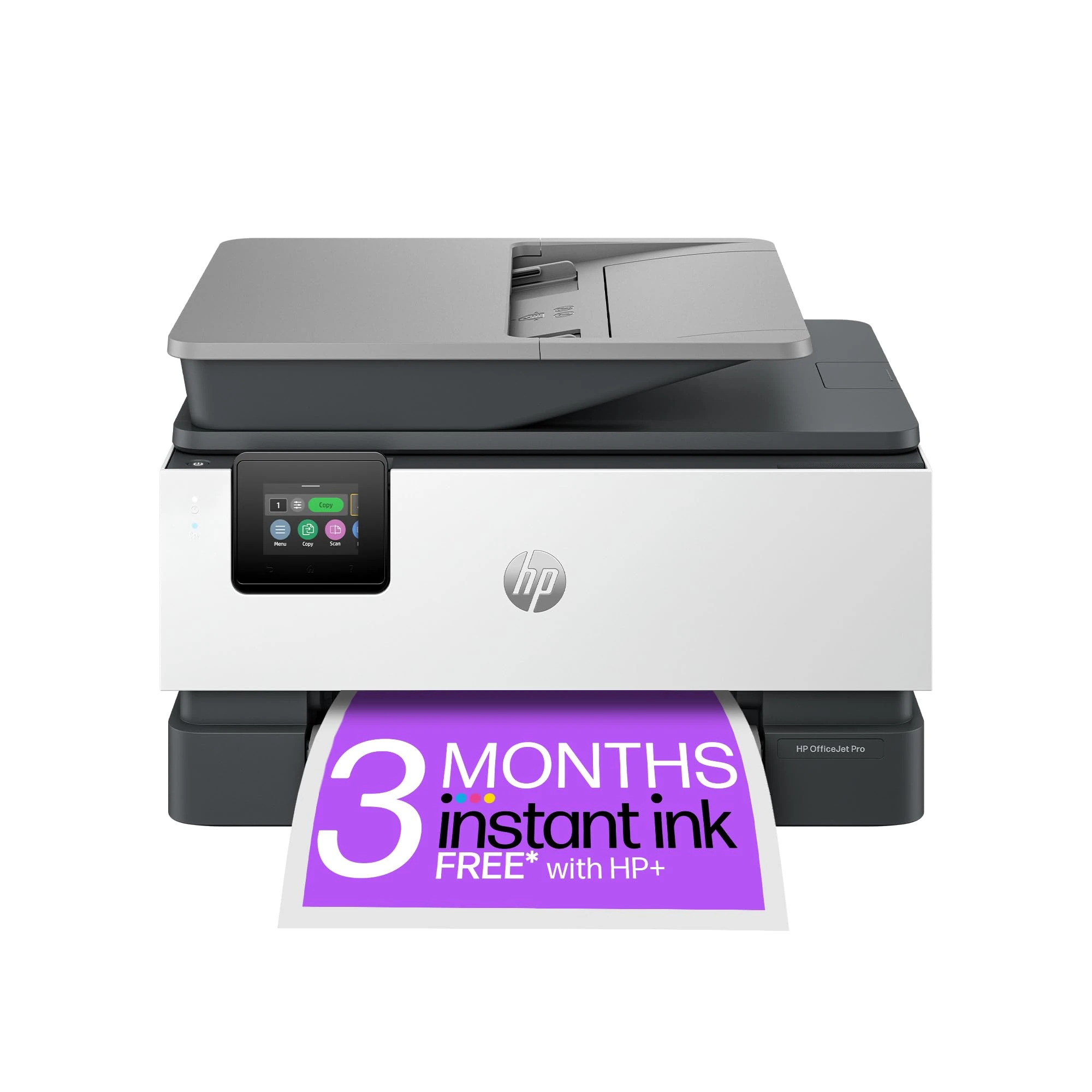 HP OfficeJet Pro 9120e All-in-One Printer | Colour | Printer for Small Office | Print, Scan, Copy Automatic Document Feeder| 3 Months of free Instant Ink | Up To 3 Years Warranty
