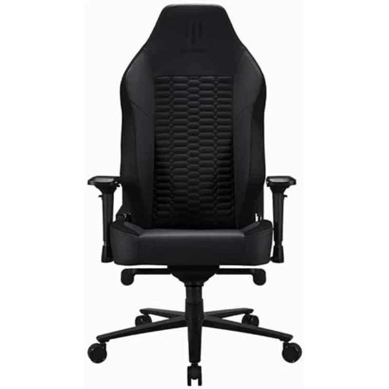Iconic premium gaming office chair Apollon classic black metal - Ergonomic gamer chair
