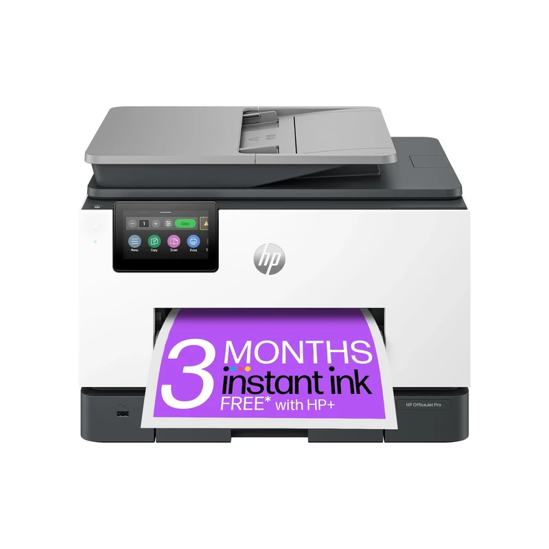 HP OfficeJet Pro 9132e All-in-One Printer | Colour | Printer for Small Office | Print, Scan, Copy Automatic document feeder| 2 Tray | 3 Months of free Instant Ink | Easy Setup | Up To 3 Years Warranty
