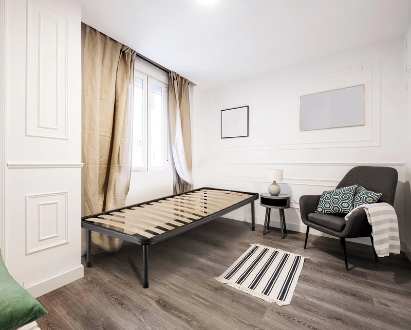 Dmora Talamo Italia - Single bed base Pia, Orthopedic 14 slatted base, 100% Made in Italy, 80x190h30 cm