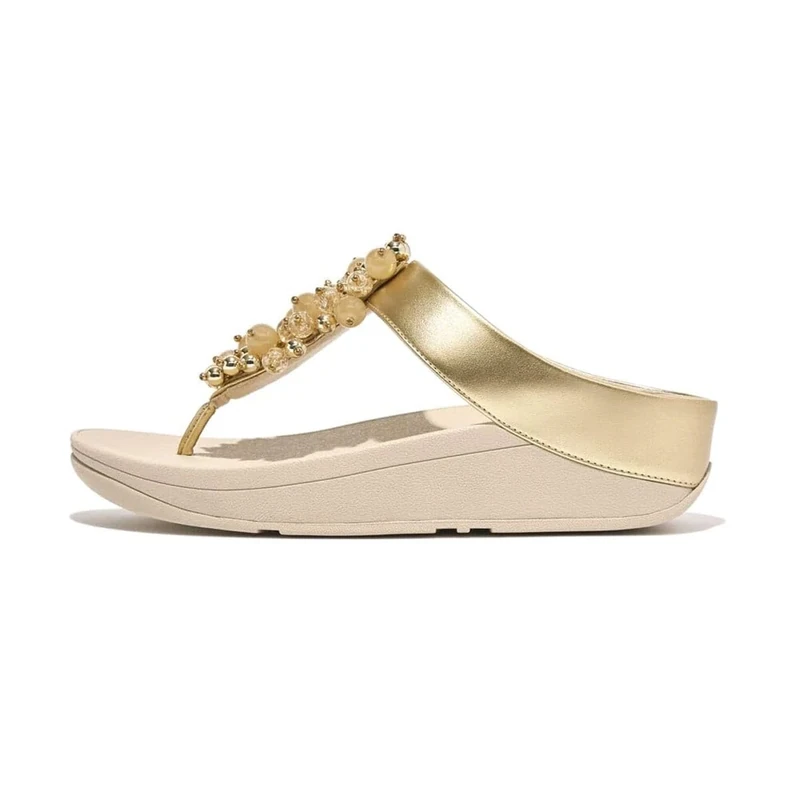 Fitflop FINO BAUBLE-BEAD TOE-POST SANDALS