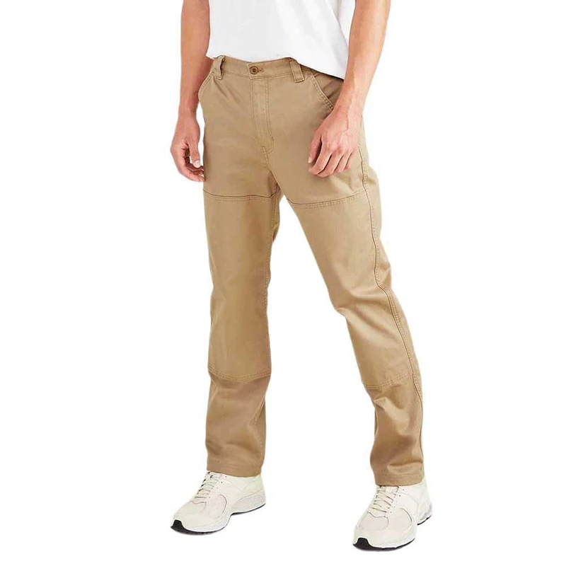 Dockers Men's Utility Trousers Casual Chinos, Harvest Gold, 31 W/32 L