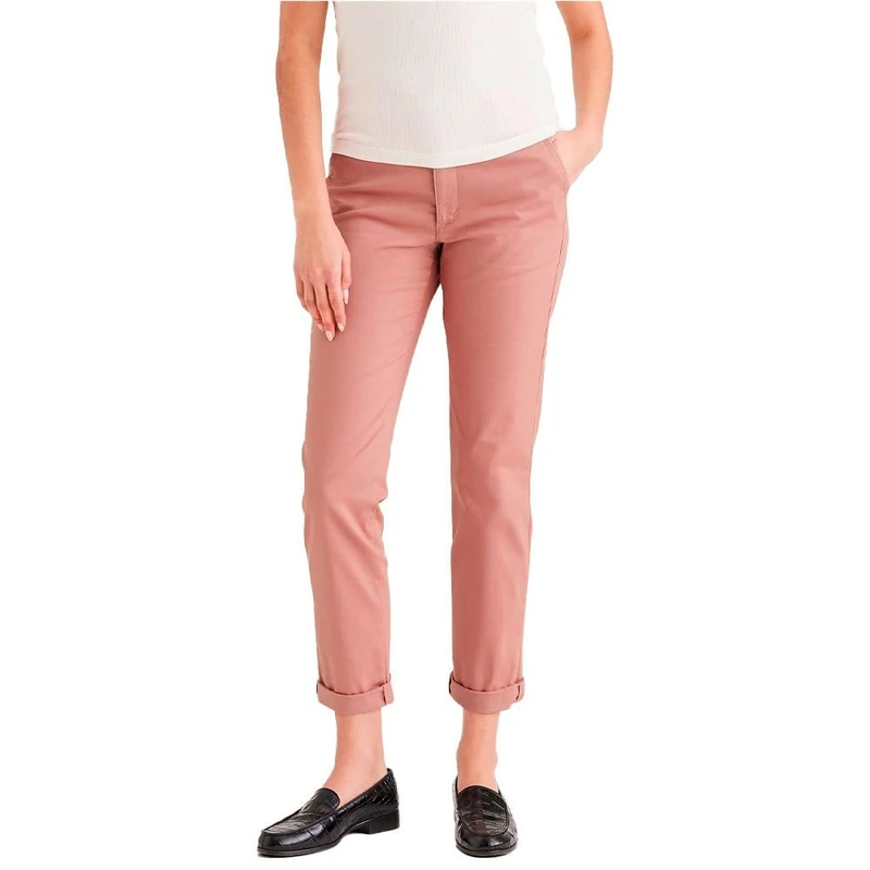 Dockers Womens Weekend Slim Casual Chinos, Old Rose, 28W UK