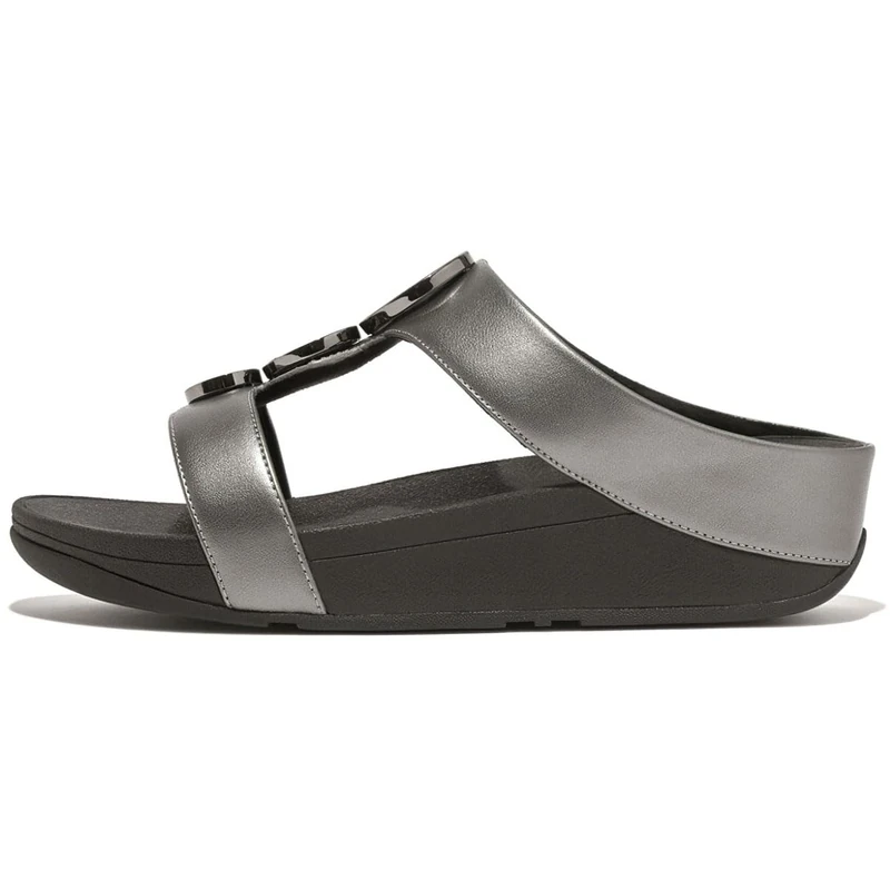 Fitflop HALO BEAD-CIRCLE METALLIC TOE-POST SANDALS