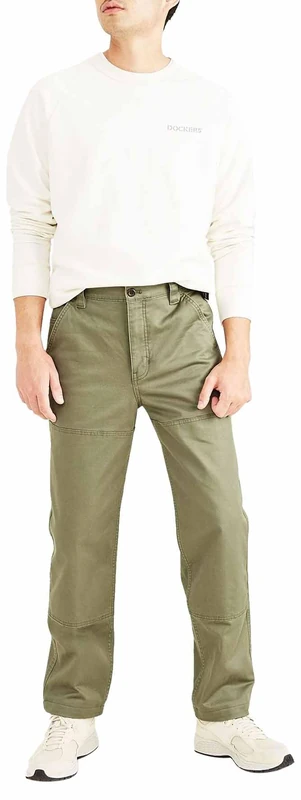 Dockers Men's Utility Trousers Casual Chinos, Camouflage, 36 W/32 L - Image 1
