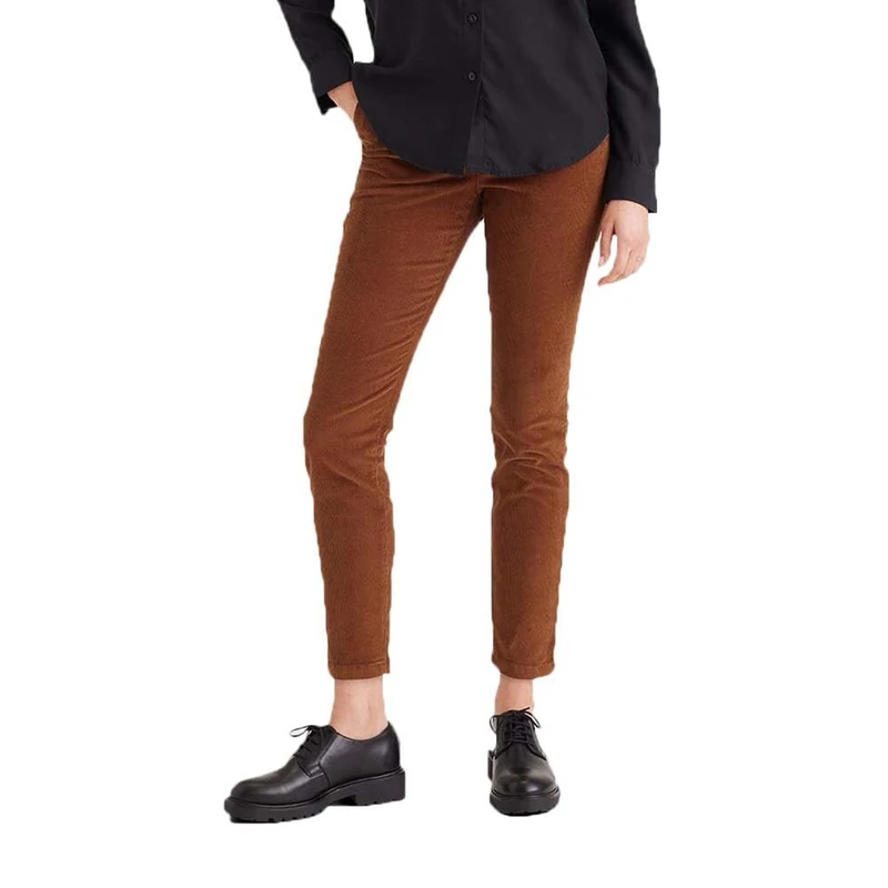DOCKERS Women's Weekend Chino Skinny Casual Chinos, Caramel Café,