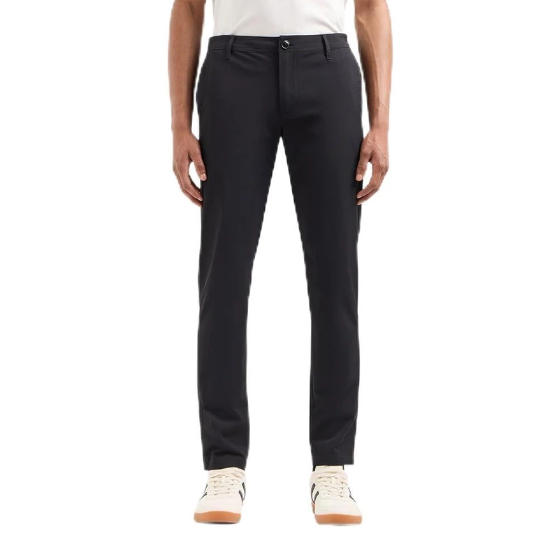 A｜X ARMANI EXCHANGE Men's Ultra Stretch Twill Jogger, Black, 40