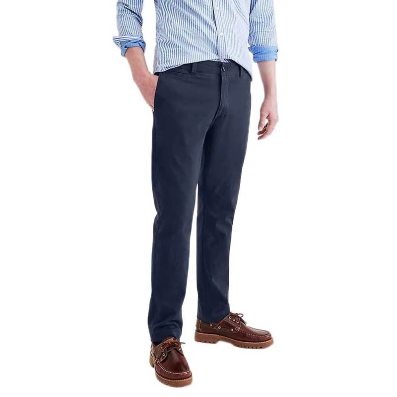 Dockers Mens Smart 360 Flex California Khaki Slim Casual Chinos, Blazer Navy, 34W / 32L UK