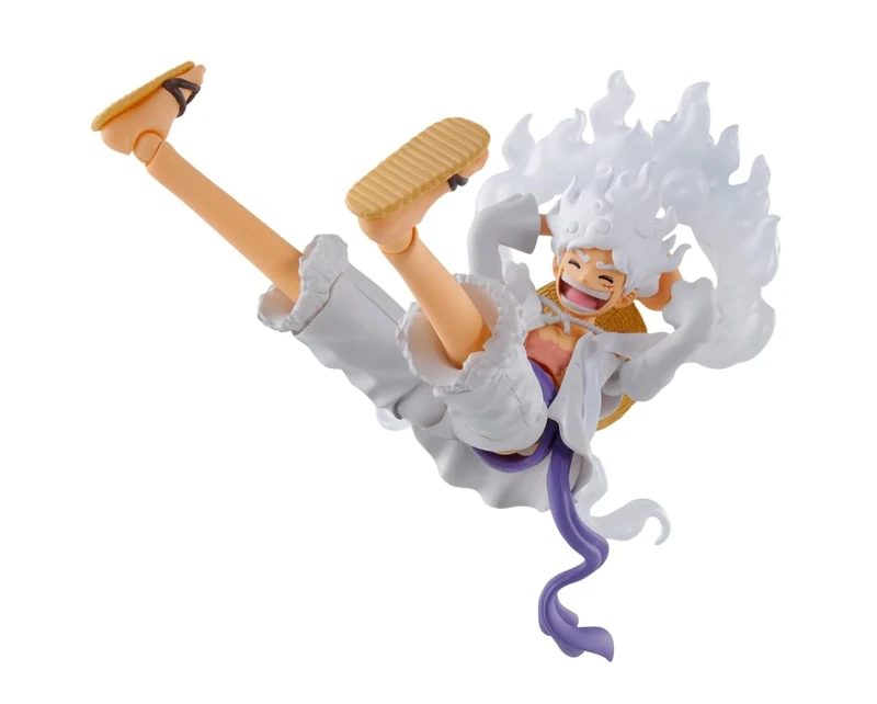 TAMASHII NATIONS - One Piece - Monkey D. Luffy -GEAR5-, Bandai Spirits S.H.Figuarts Action Figure
