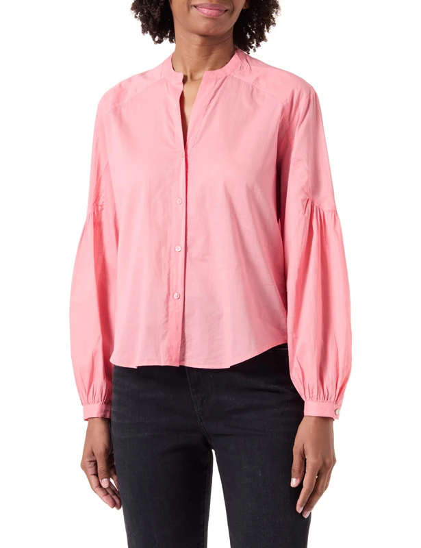 BOSS Women's C_Berday_1 Blouse, Light/Pastel Pink689,
