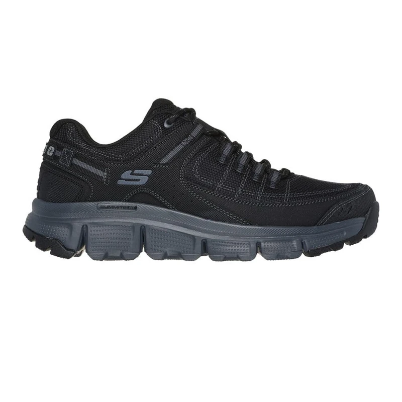 Skechers Men's Summits Upper Draft Trainer, Black, 8.5 UK