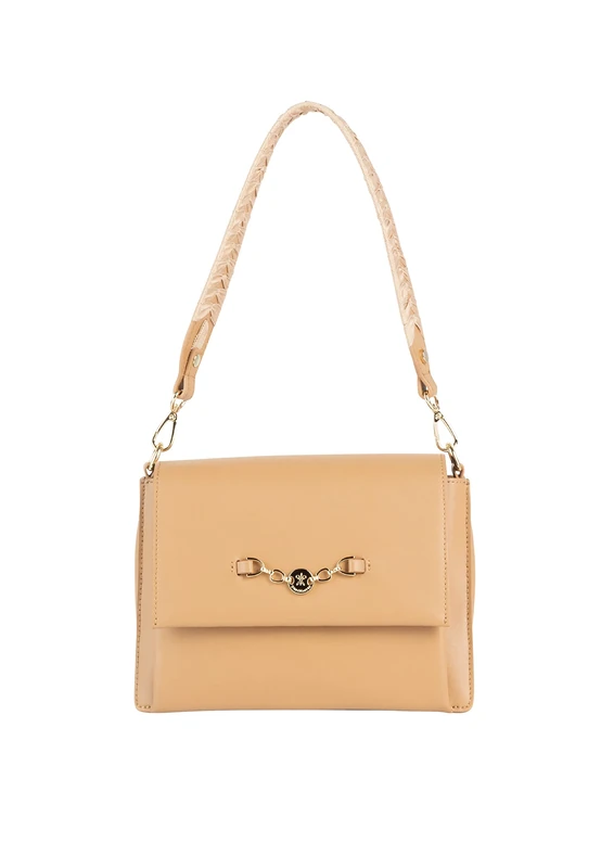 YEPA Women's Shoulder Bag, Sand, One Size