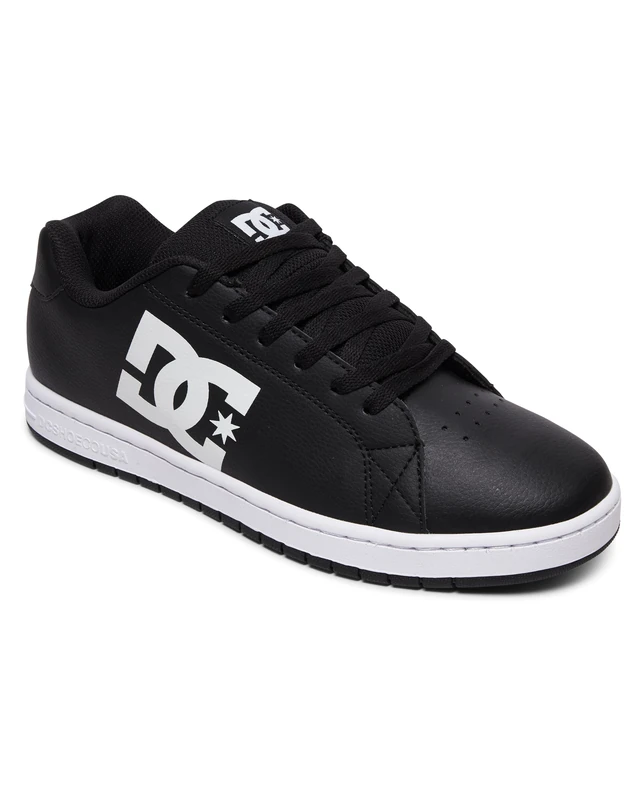 Dc Shoes Men's Gaveler Sneaker, Black White, 7.5 UK