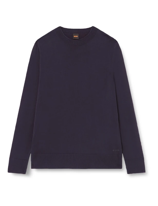 BOSS Women's C_Fanikale Knitted_Sweater, Dark Blue404,