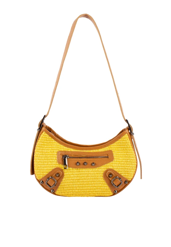 NALLY Women's Shoulder Bag, Yellow, One Size