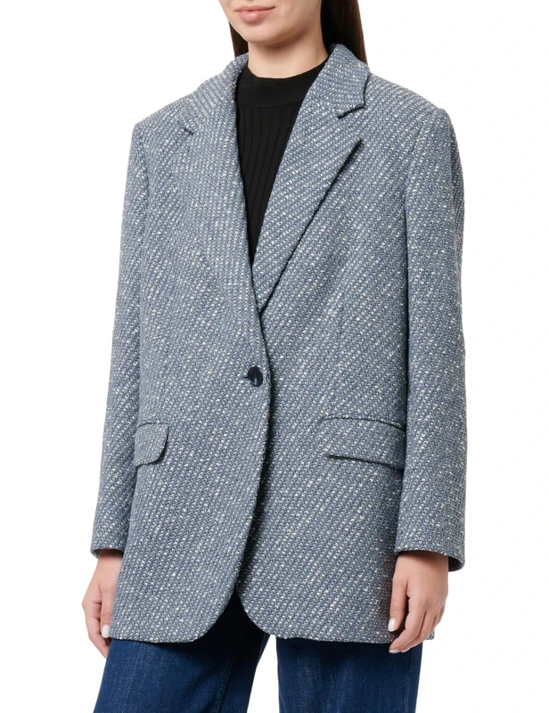 BOSS Women's C_Jasoina1 Jacket, Open Miscellaneous968, 36