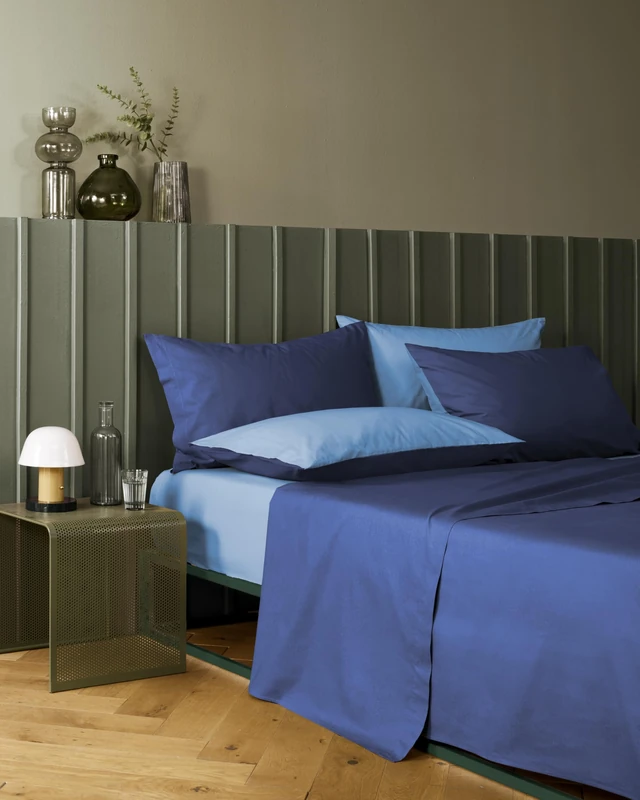 Bassetti Double Bed Set, Pop Colour, Double, 100% Cotton, Overseas, 180 x 280 cm