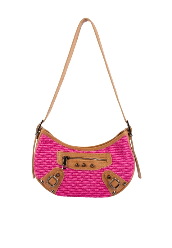 NALLY Women's Shoulder Bag, Fuchsia, One Size