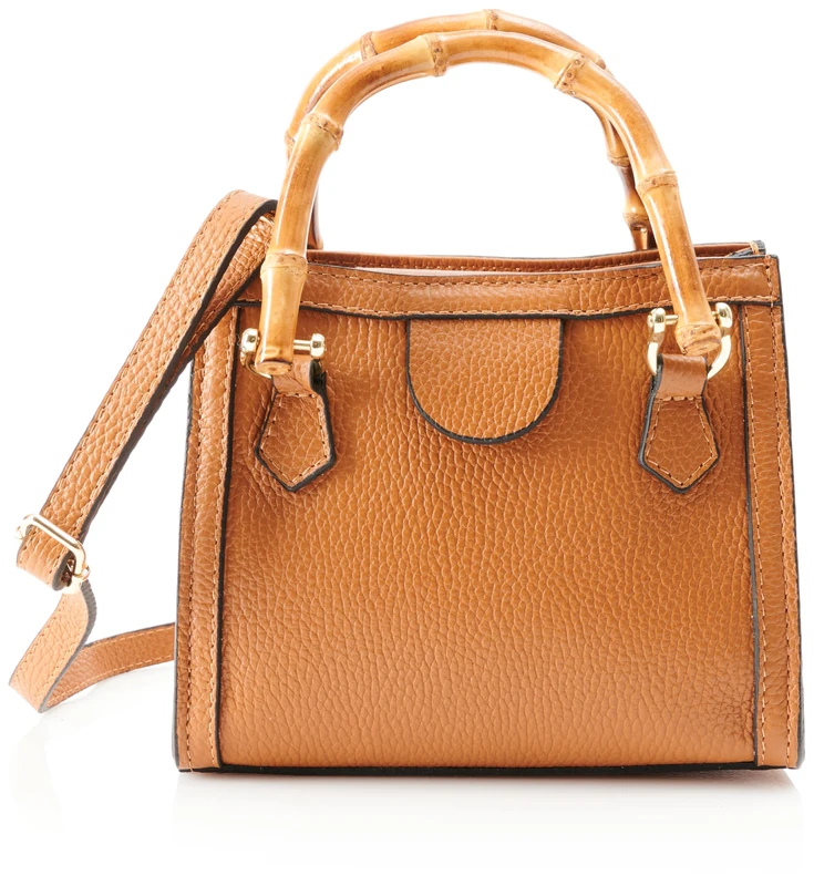 isha Women's Handbag, Camel, One Size