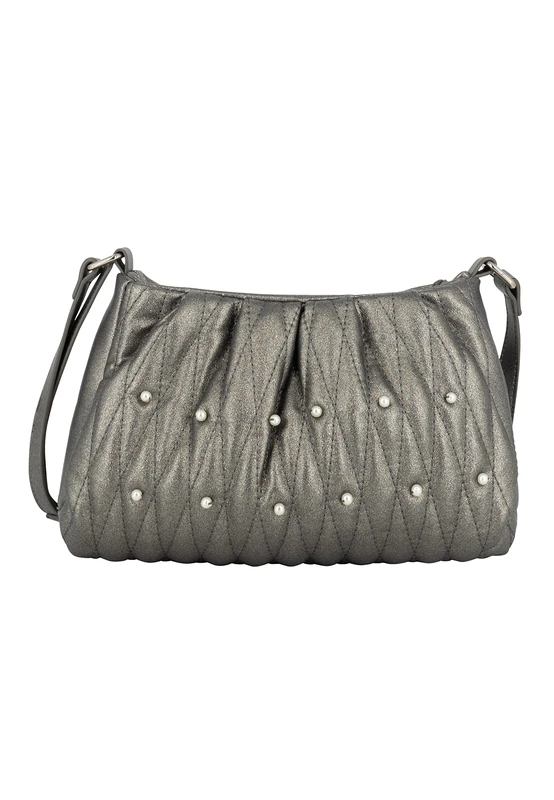 nolie Women's Clutch/Evening Bag, Dark Silver, One Size