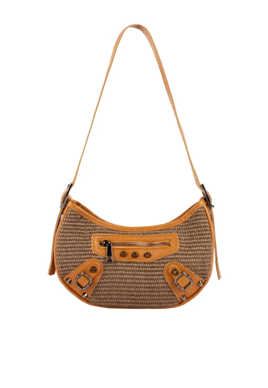 nascita Women's Shoulder Bag, Camel, One Size