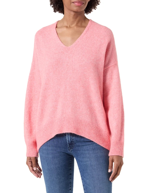 BOSS Women's C_Fondy Knitted_Sweater, Light/Pastel Pink689,