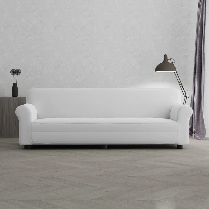 Italian Bed Linen Two-way Sofa Cover More Beautiful White 4 Seater