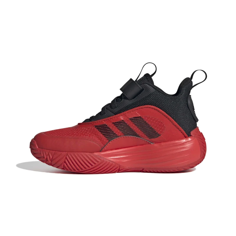 adidas Unisex Kids Ownthegame 3.0 Shoes, Core Black/Red/Red, 10.5 UK Child