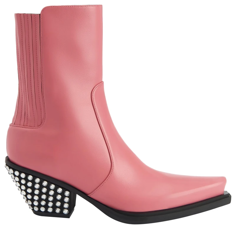 Giuseppe Zanotti,Yanhira Satin Boots, 4, Pink