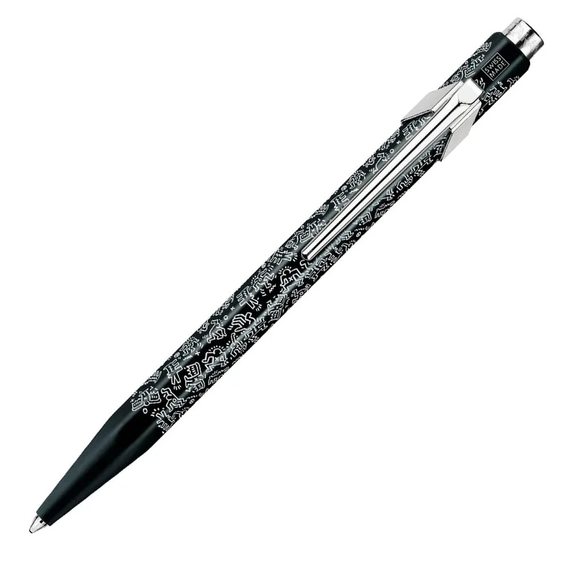Caran D' Ache Keith Haring Ballpoint Pen - Special Edition - Black