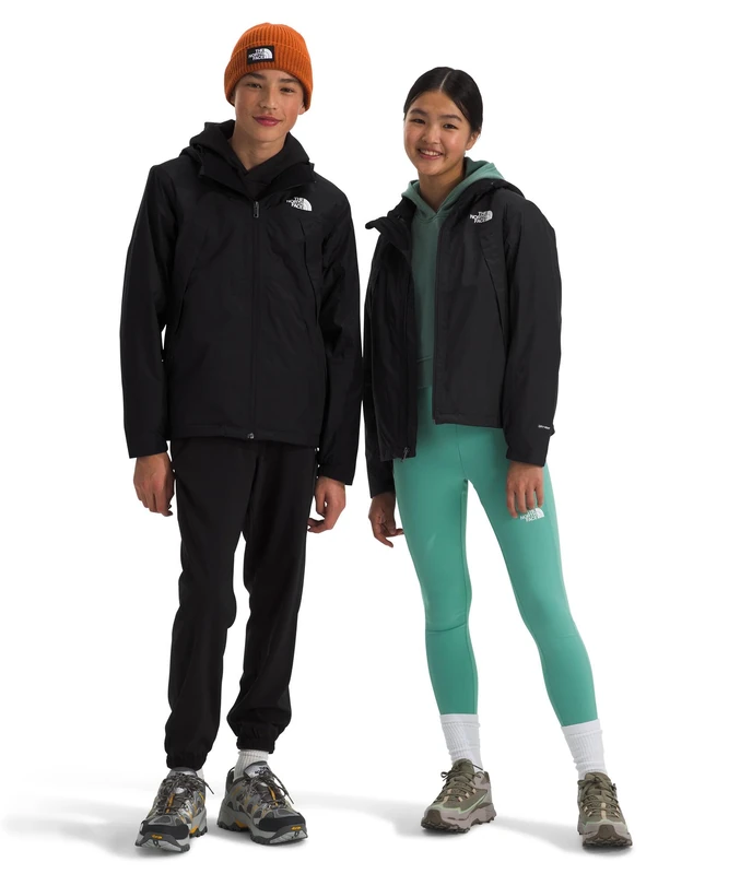 The North Face Kids Antora Triclimate Jacket, Tnf Black, 10 Years