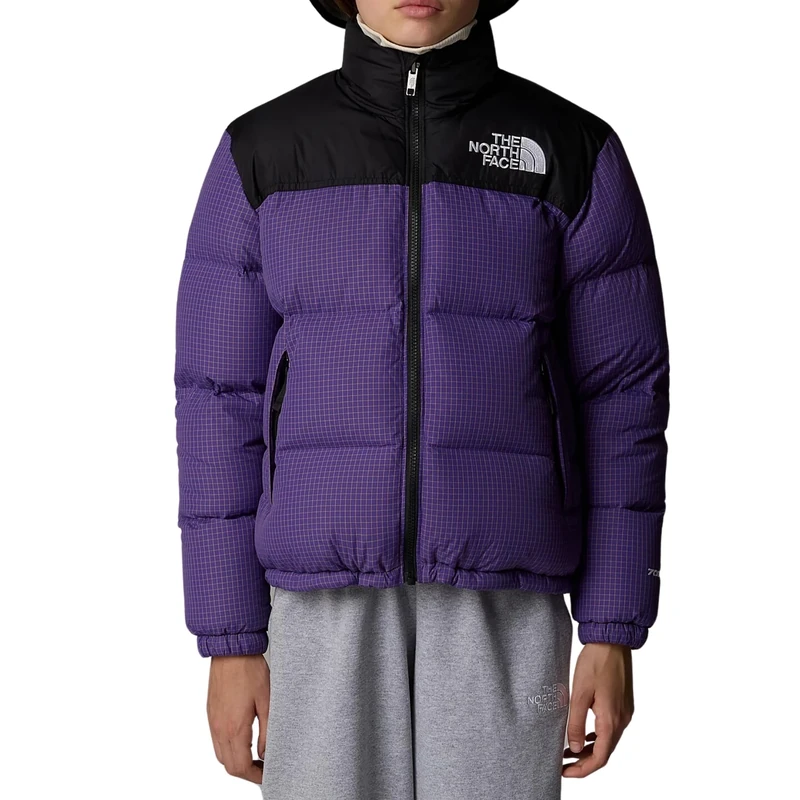 The North Face Unisex Kids 1996 Retro Nuptse Jacket, Peak Purple/Ripstop, 170