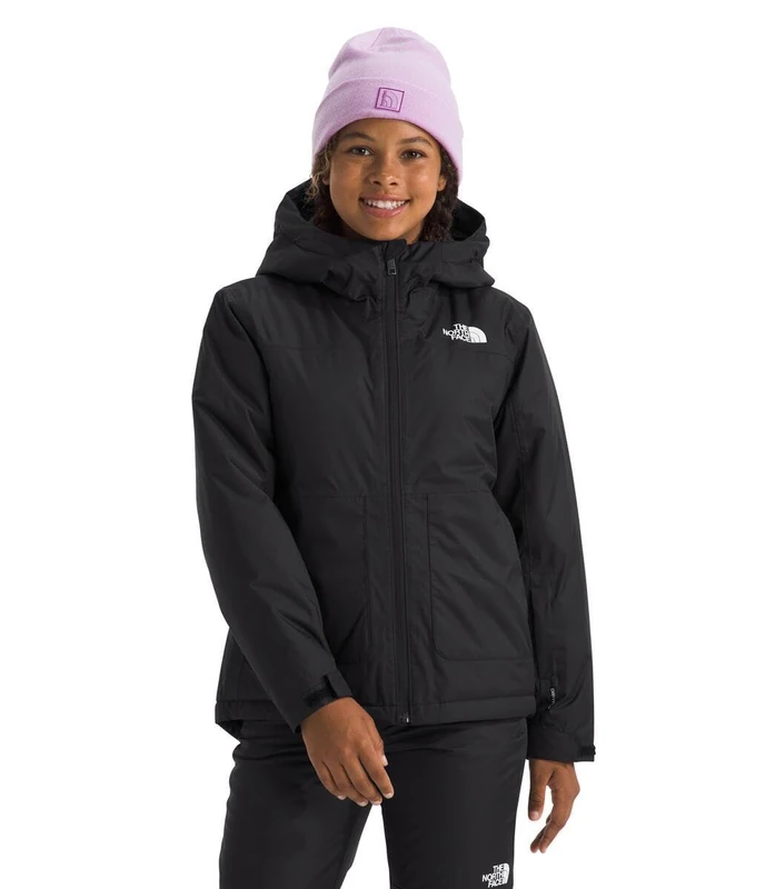 The North Face Kids Freedom Insulated Bib, Tnf Black, 10-12 Years - Image 1